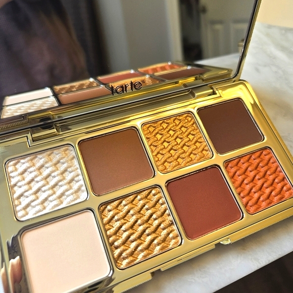 Tarte (Set Of 2) Palettes, 18 Shimmery And Matte Gold, Nude, And Pink Eyeshadows - Picture 6 of 8